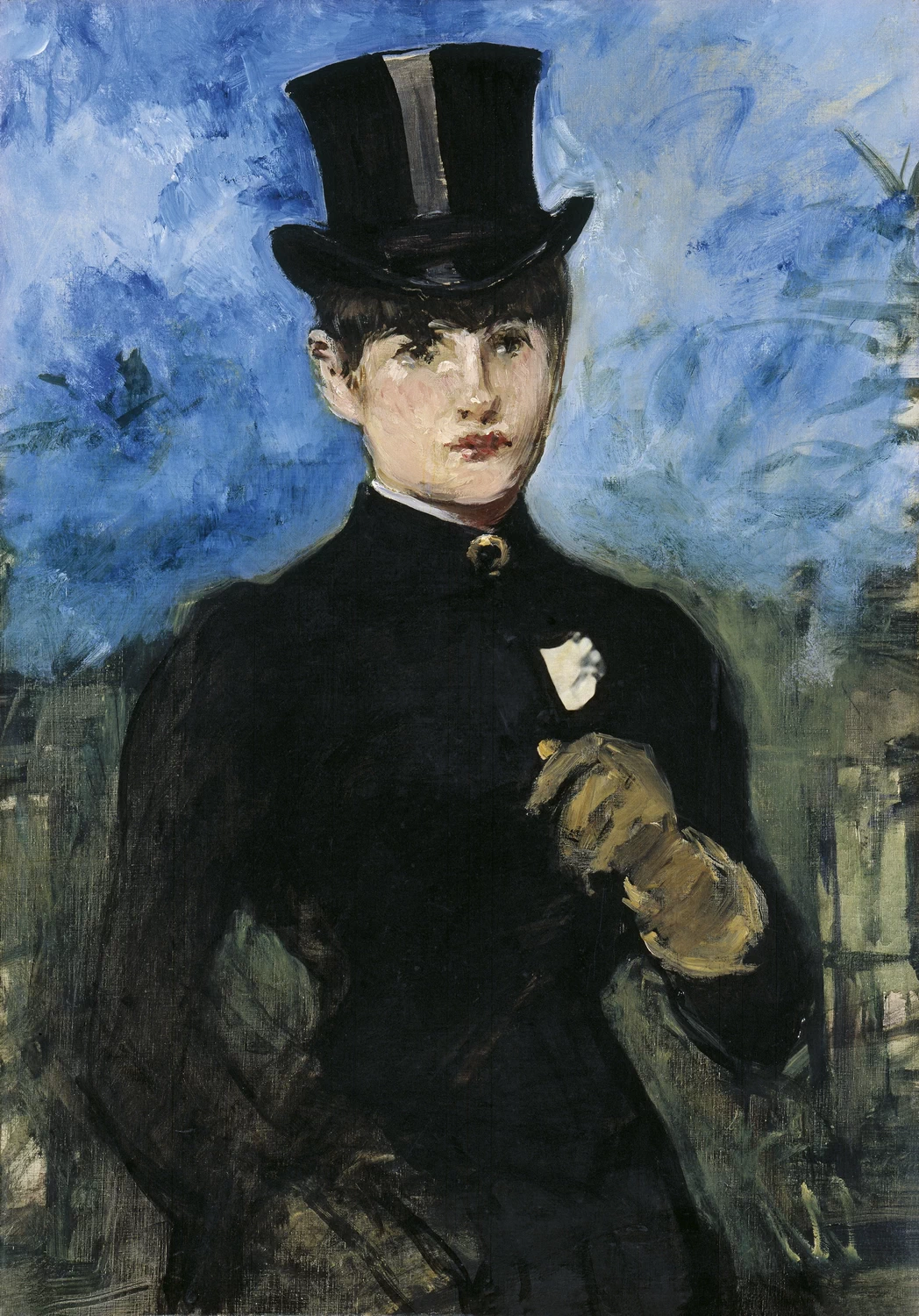  12-Édouard Manet, Amazzone di fronte, 1882-Museo Nacional Thyssen-Bornemisza, Madrid 